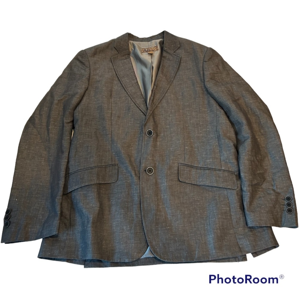 Pronto Uomo gray blazer suit jacket 2 button